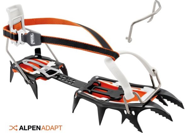 Thumbnail - Petzl - Sarken - Steigeisen Gr One Size schwarz/orange