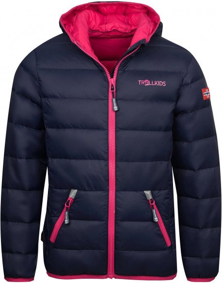 Trollkids - Kid's Dovrefjell Jacket - Daunenjacke Gr 164 blau