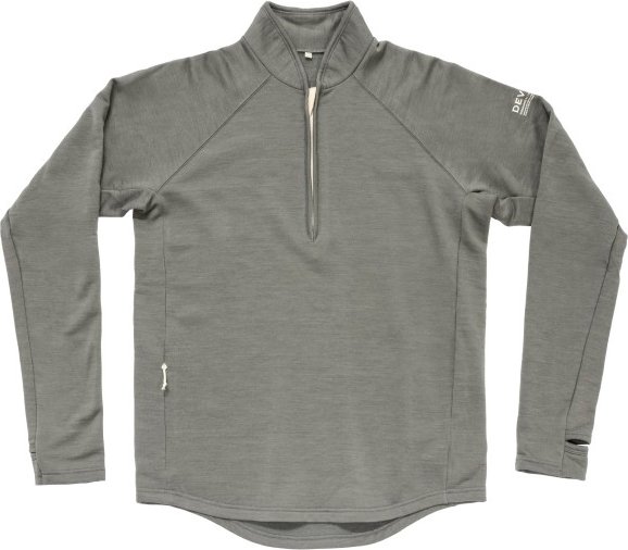 Thumbnail - Devold - Endurance Merino Zip - Merinopullover Gr XL grau