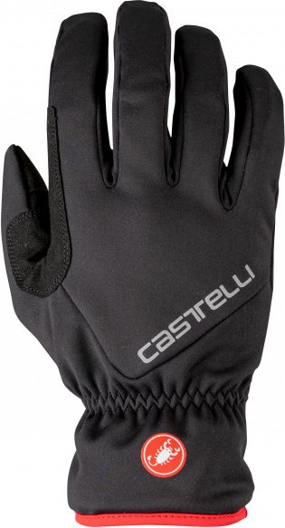 Thumbnail - Castelli - Entrata Thermal Glove - Handschuhe Gr L schwarz/grau