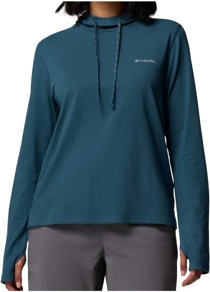 Columbia - Women's Sun Trek Hoodie II - Funktionsshirt Gr L blau