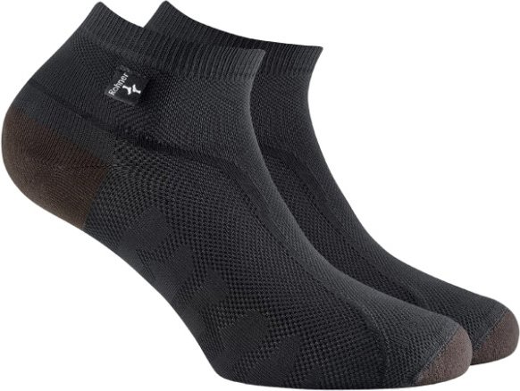 Rohner - R-Ultra Light - Laufsocken Gr 44-46 schwarz