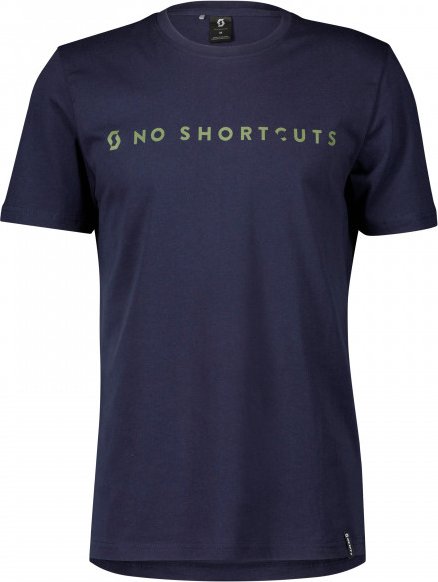 Scott - No Shortcuts S/S - T-Shirt Gr L blau