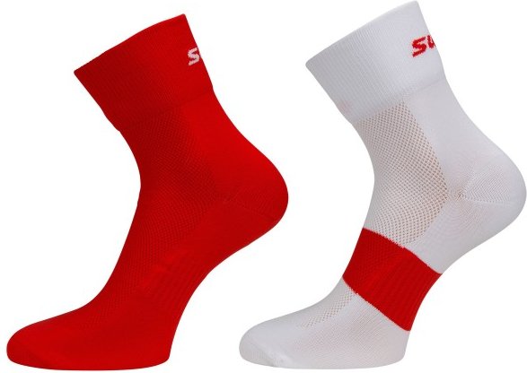 Swix - Active Sock 2-Pack - Laufsocken Gr 37-39 rot