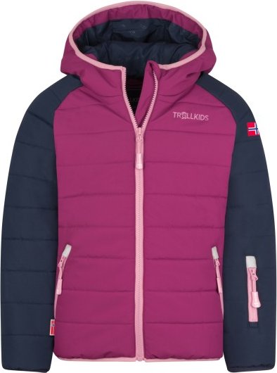 Thumbnail - Trollkids - Kid's Hafjell Snow Jacket Pro - Skijacke Gr 110 lila