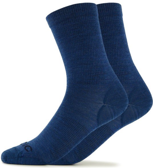 Stoic - Merino Everyday Crew Solid Socks - Merinosocken Gr 36-38 blau