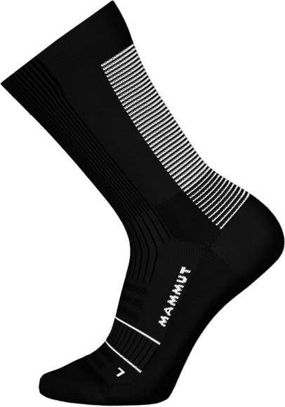 Mammut - Mountain Running Targeted Cushion Crew - Laufsocken Gr 45-47 schwarz
