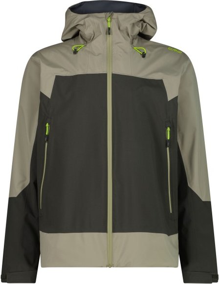 CMP - 3L Jacket Fix Hood - Regenjacke Gr 54 oliv