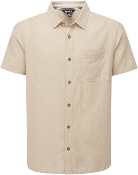 Sherpa - Daha S/S Shirt - Hemd Gr XL beige