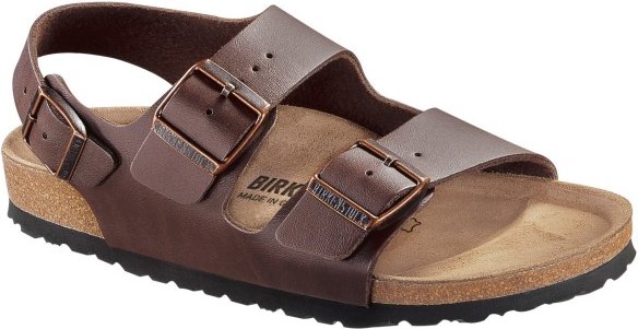 Birkenstock - Milano - Sandalen Gr 38 - Narrow braun