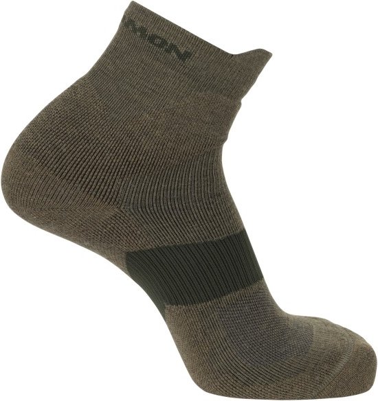 Salomon - X Ultra Quarter - Wandersocken Gr 45-47 braun