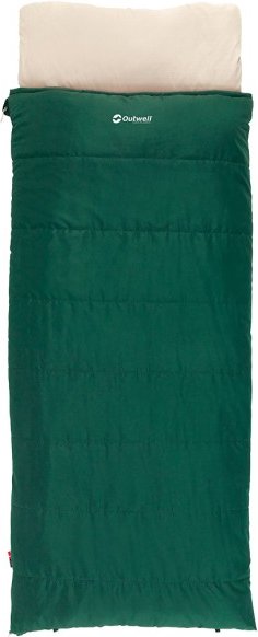 Outwell - Contour - Kunstfaserschlafsack Gr 220 x 85 cm grün