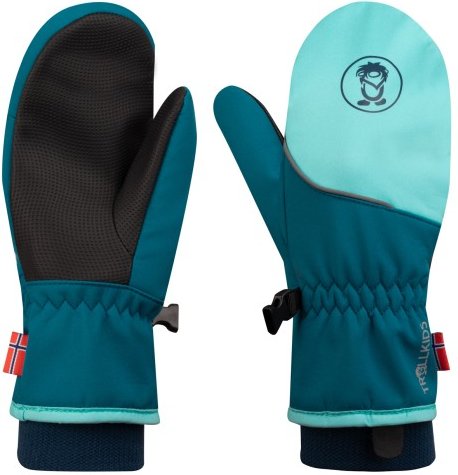 Thumbnail - Trollkids - Kid's Trolltunga Mitten - Handschuhe Gr 3 - 2-3 Years blau