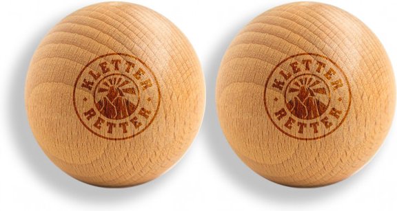 KletterRetter - Massagekugeln Set beech