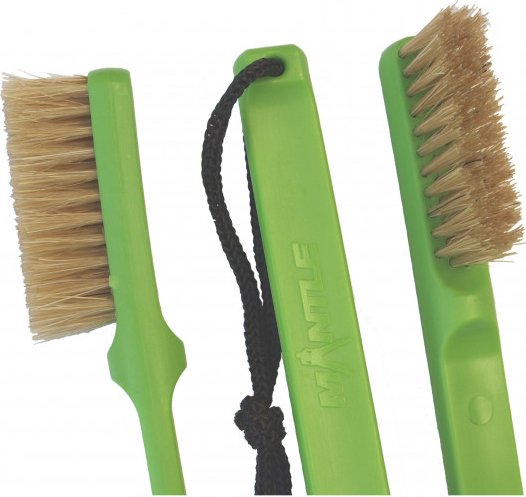 Mantle - Ergo - Boulderbürste Gr Naturborsten grün