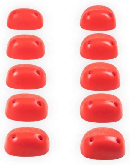 Wataaah - Dojo 3 - Klettergriffe rot/weiß