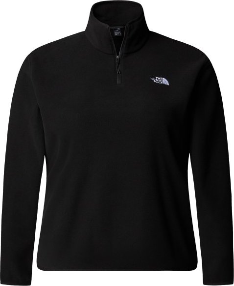 The North Face - Women's Plus Glacier Fleece 1/4 Zip Jacket - Fleecepullover Gr 3X schwarz