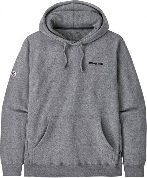 Patagonia - Fitz Roy Icon Uprisal Hoody - Hoodie Gr L grau