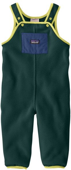 Patagonia - Kid's Baby Synch Overalls - Fleecehose Gr 4 Years grün