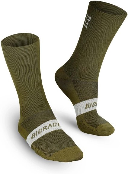 Thumbnail - Bioracer - Classic Socks - Radsocken Gr 39-41 - M oliv