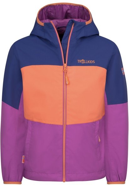 Trollkids - Kid's Bjordal Jacket - Regenjacke Gr 104 lila