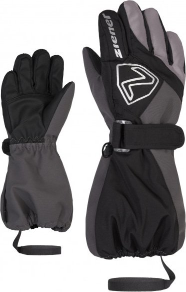 Ziener - Lauro AS Glove Junior - Handschuhe Gr 4,5 schwarz/grau