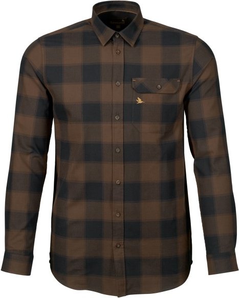 Seeland - Highseat Shirt - Hemd Gr XL schwarz/braun