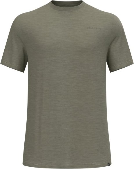 Odlo - X Pow Merino Tencel T-Shirt Crew Neck S/S - Merinoshirt Gr XXL vetiver melange