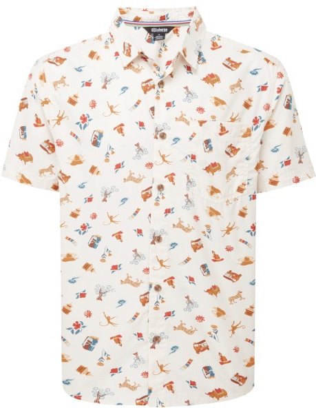 Sherpa - Balun S/S Shirt - Hemd Gr S weiß