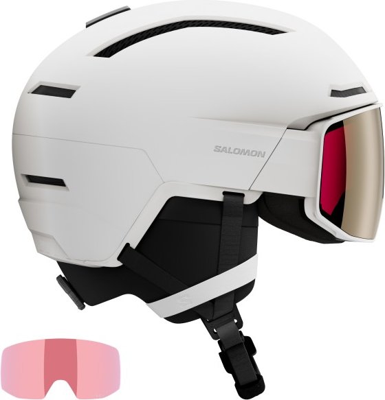 Thumbnail - Salomon - Driver Prime Sigma Plus Mips C3 (13%) + C2 (35%) - Skihelm Gr 53-56 cm grau