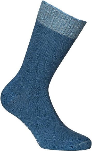 Thumbnail - Alpacasocks&Co - Women's Alpaca Sparkle Crew - Multifunktionssocken Gr 36-39 blau