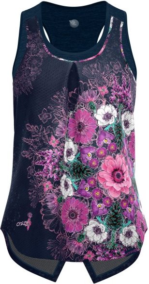 Crazy Idea - Women's Top Break - Top Gr L blau