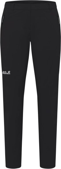 Jack Wolfskin - Women's Hikeout Pants - Trekkinghose Gr 36 - Short schwarz