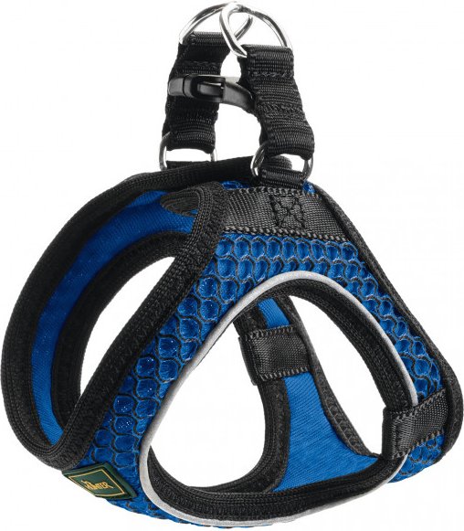 Hunter - Harness Hilo Comfort - Hundegeschirr Gr Halsumfang 42-48 cm - Bauchumfang 46-52 cm blau