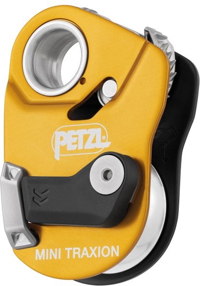 Petzl - Mini Traxion - Seilrolle Gr One Size gelb