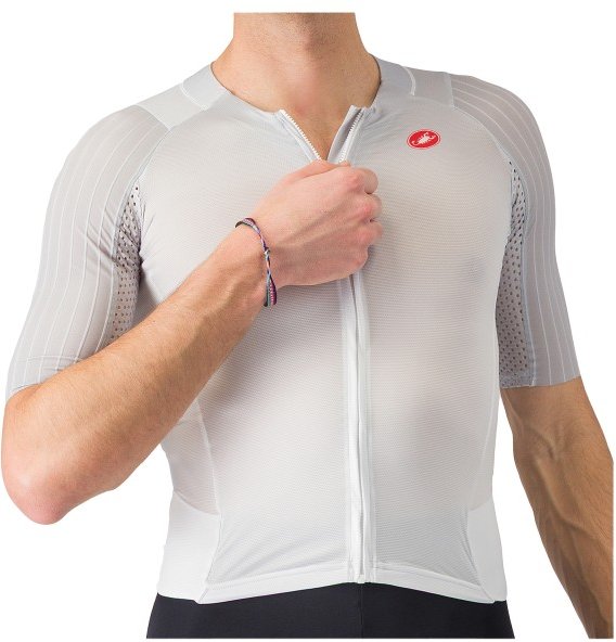 Castelli - Free Sanremo Tri Suit S/S - Radeinteiler Gr XL grau