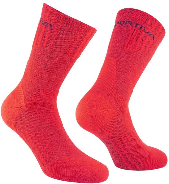 La Sportiva - Endurance Trail Socks - Laufsocken Gr 35-37 rot