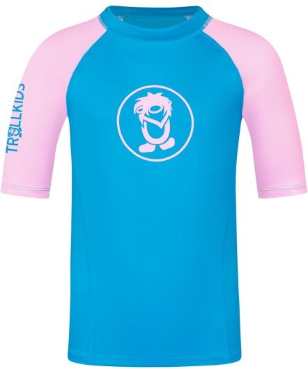 Trollkids - Kid's Kvalvika T - Funktionsshirt Gr 152 blau
