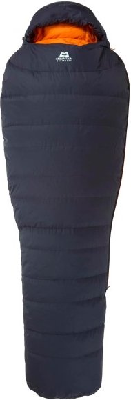 Mountain Equipment - Glacier 300 - Daunenschlafsack Gr Regular - Body Size: 185 cm obsidian