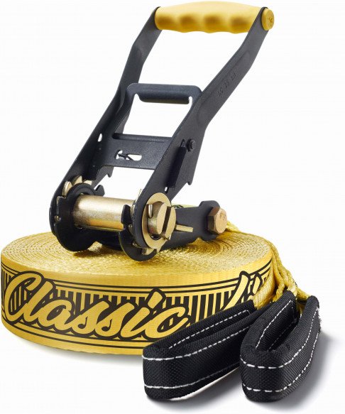Gibbon Slacklines - Classicline Treewear Set Gr 15 m gelb