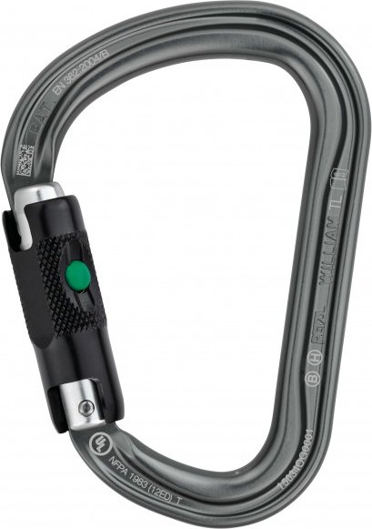 Petzl - William Ball-Lock - HMS-Karabiner grau