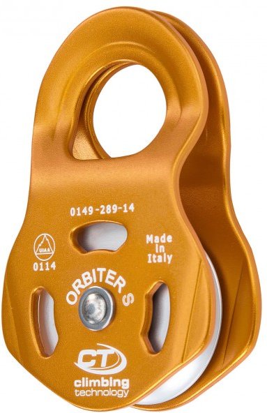 Climbing Technology - Orbiter S - Seilrolle orange
