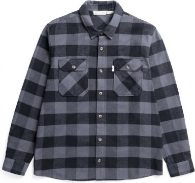 NIKIN - Treeplanter Overshirt Check - Hemd Gr L blau