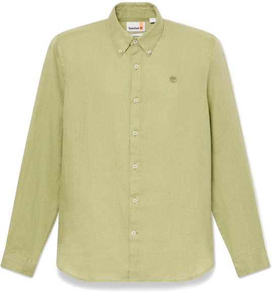 Timberland - Mill Brook Linen Shirt - Hemd Gr L beige