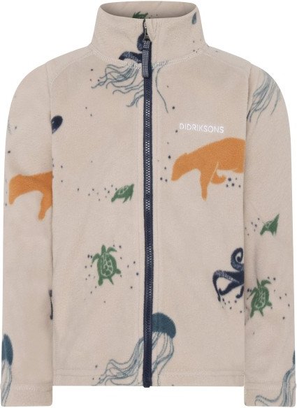 Didriksons - Kid's Monte PR Full Zip 10 - Fleecejacke Gr 110 grau