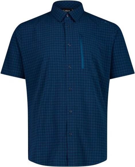 CMP - Shirt Stretch - Hemd Gr 46 blau