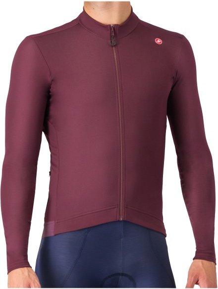 Castelli - Espresso Thermal Jersey - Radtrikot Gr S lila
