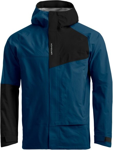 Thumbnail - Ortovox - Seceda 3L Jacket - Hardshelljacke Gr M blau