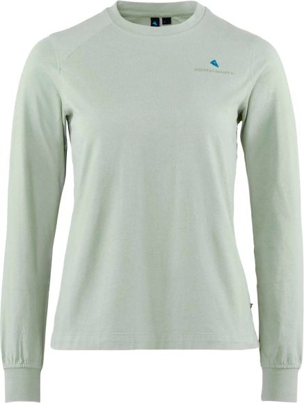 Klättermusen - Women's Root Logo L/S Tee - Longsleeve Gr S grau