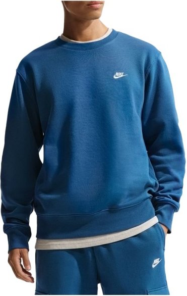 Thumbnail - Nike - Club BB Crew - Pullover Gr XL blau